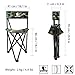 Geertop Portable Folding Tripod Stool Lightweight Slacker Chair with Back for Camping,Fishing,Travel,Hiking,Garden,Beach,BBQ,Outdoor Hunting – Camothumb 3