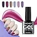 MICHEYGel Gel Nail Polish, Soak-off UV Gel Nail Polish Kit, Pack of 6 colors