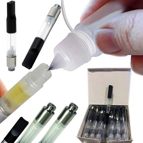 3x 3ML Clear Steel Needle Tip Bottle with 50x, 1ML Plastic Cartridges | Perfect for refilling cartridges, tattoo artists ink, kitchen ingredients, glue, paint or other liquids (Combo Pack)