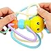 Babylian Infant Toys-Baby Grasping Rattles Toys with Infant Teether, Massaging Sore Teething Gums, Infant Toys for More Than 3 Months Old Babies