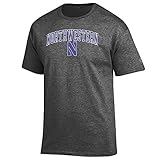Elite Fan Shop Northwestern Wildcats Tshirt Varsity Charcoal - M