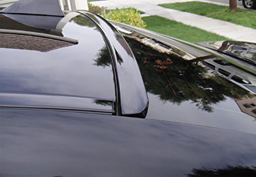 JR2 Painted Black Color for 2006 2007 2008 2009 2010 2011 Honda Civic Coupe 2D Rear Window Roof Spoiler