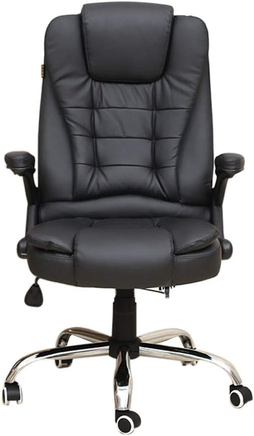 LeatherPadded, Ergonomic, with Adjust Seat Height, Office Chair