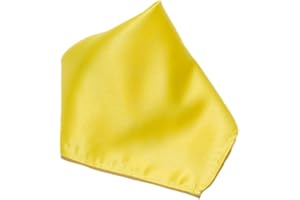 Vesuvio Napoli Solid Color Hankerchief Pocket Square Hanky Men's Handkerchiefs