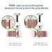 Simpeak Stainless Steel Band Strap Compatible Apple Watch 42mm 44mm Series 1 Series 2 Series 3 Apple Watch 4 - Large/Rose Gold for Women Men