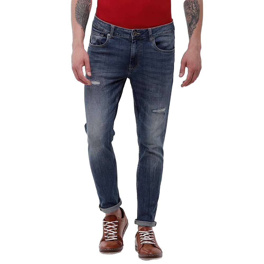 Buy VOI Jeans Mid Tone Cotton Stretch Skinny Fit Mens Jeans