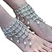 Bienvenu 2 Piece Boho Vintage Barefoot Anklet Bracelet Feet Chain Jewelry