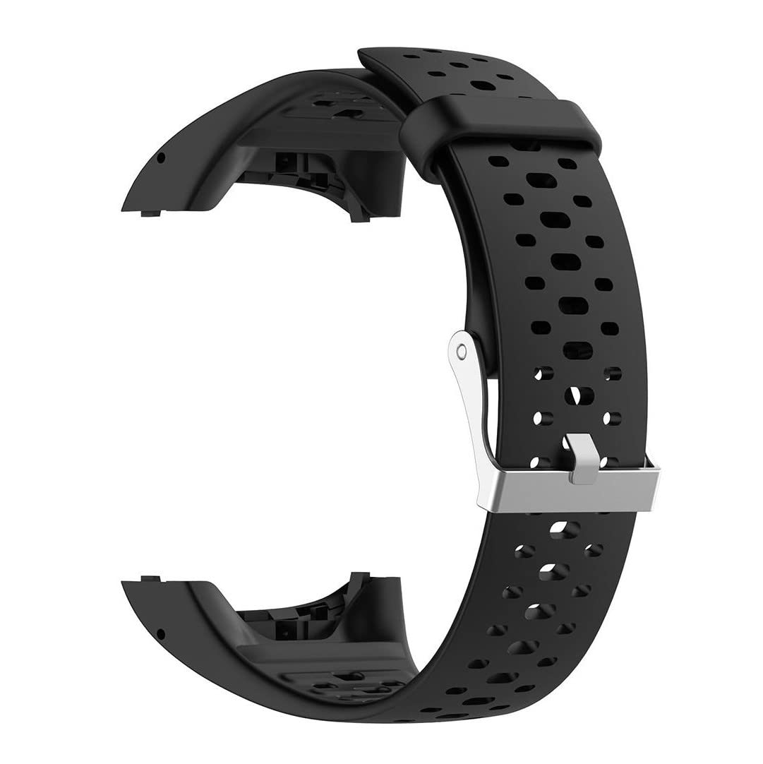 INF Silicone Watch Strap Compatible with Polar M400 / M430 Sports Watch, Adjustable Breathable Sport Band, Waterproof with Installation Tool & Pins for Polar M400 / M430 Smartwatch, 175-235mm Wrist — image 1