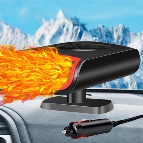 car heater that plugs into cigarette lighter RnemiTe-amo Heater, Car Lighter,Portable Car Heater,12v Car Heater And Defroster,Car Heater That Plugs Into It features a unique heating and cooling design with two switches for natural and hot wind Car Camping Heater 12V Portable