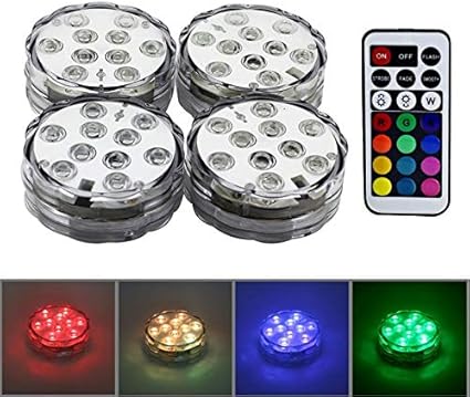 fealliancement 4 luces led decoracion