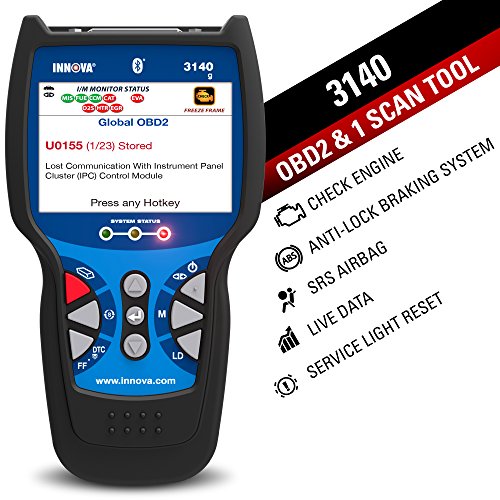 Innova 3140g OBD2 Scanner / Car Code Reader with OBD1 scanning, ABS