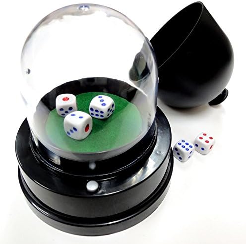 Amazon ぴぴっと 電動 ダイスカップ 自動 サイコロ 振り機 ダイス5個セット ダイス サイコロ おもちゃ