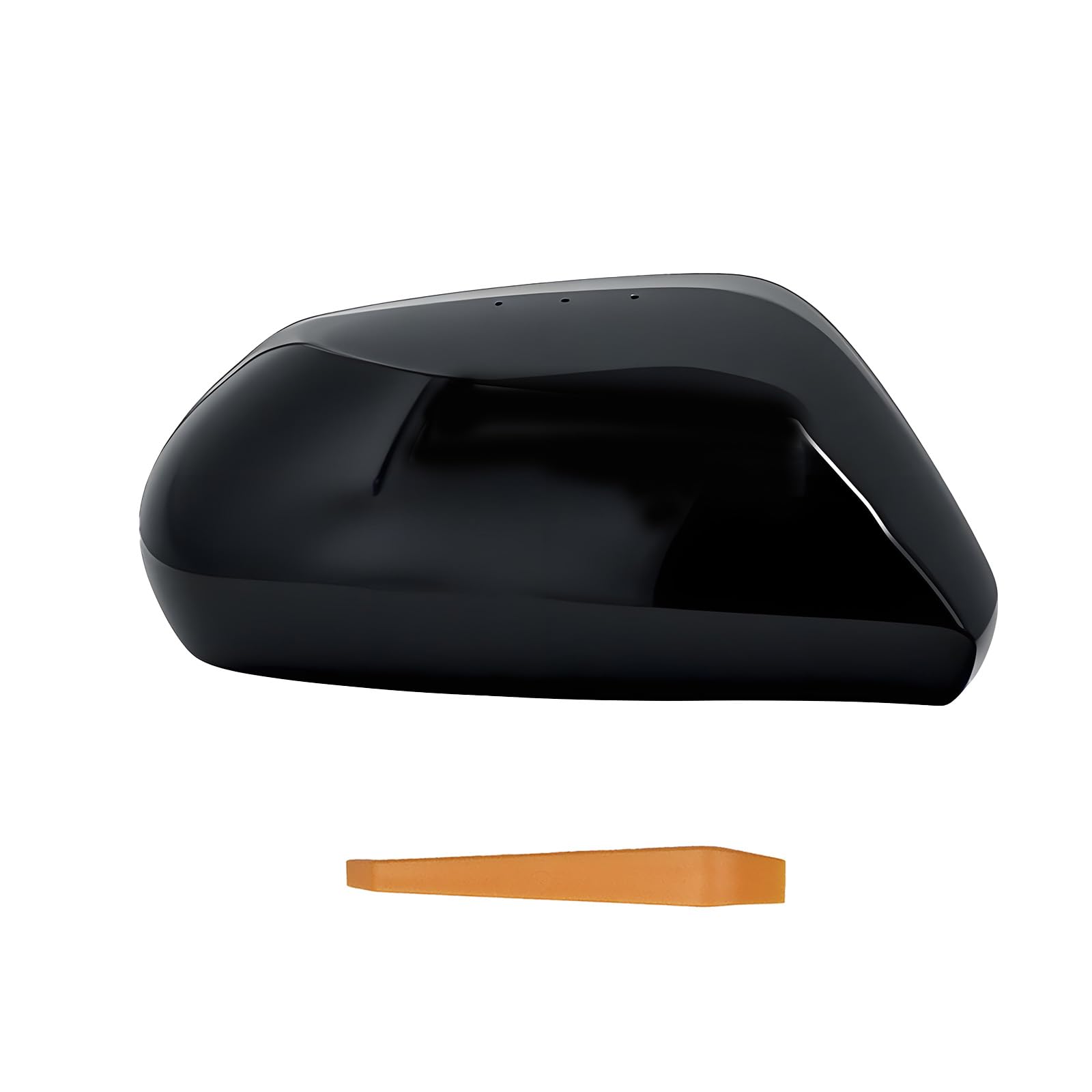 Photo 1 of LAUBDGIE Left Driver Side Direct Replacement Mirror Cover Cap Compatible with Toyota Camry 2023-2025 Hybrid XLE/XSE Glossy Black,Not Fit Hybrid SE