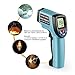 Infrared Thermometer,ZOTEK G320 Compact Digital Infrared Thermometer -58°F and 1022°F Accurate Adjustable Emissivity with LED Backlight Display Target Pointer