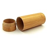 Natural Bamboo Sunglasses Case Hard Shell Wooden