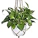 eBoot Plant Hanger Macrame for Indoor Outdoor Ceiling Deck Balcony Round and Square Pots, No Hoop, 2 Pack