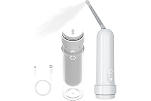 Cpvbobul Travel Bidet Bottle, Portable Electric Bidet, Rechargeable, 3 Spray Modes, 180ml, White