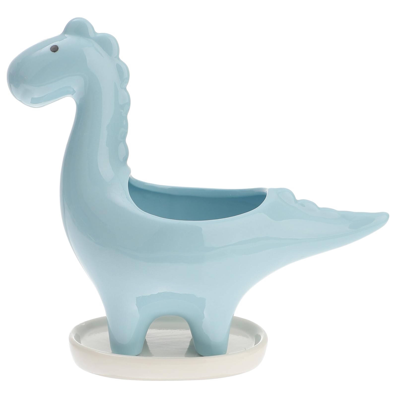 BESPORTBLE Ceramic Succulent Planter Pot Dinosaur Pot Cartoon Dinosaur Flowerpot Ceramic Planter Desktop Ornament Theme Flowerpot Animal Planter Desktop
