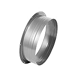 Delisheng Duct Connector Flange Metal Straight Pipe
