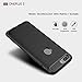 Oneplus 5 Case, Skmy Ultra [Slim Thin] Carbon Fiber Scratch Resistant Shock Absorption Soft TPU and Anti-Scratch and Non-Slip Case Cover For Oneplus 5 (Matte Black)