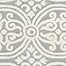Safavieh Cambridge Collection CAM123D Handcrafted Moroccan Geometric Silver and Ivory Premium Wool Runner (2'6