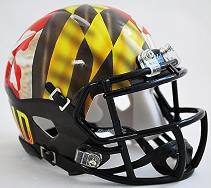 Amazoncom Riddell Ncaa Maryland Terrapins Pride Speed Mini