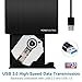 External CD Drive, USB 3.0 External DVD Drive for Laptop/Mac/Macbook, Portable Slim USB DVD Drive External DVD/CD Burner DVD/CD Player - High Speed Data Transfer for Mac/Windows OS - Plug and Play