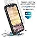 Snowfox iPhone X/XS Waterproof Case, Full Body Rugged Underwater Case with Built-in Screen Protector Shockproof Dirtproof Snowproof IP68 Certified for iPhone X/XS 5.8 inch (Black)