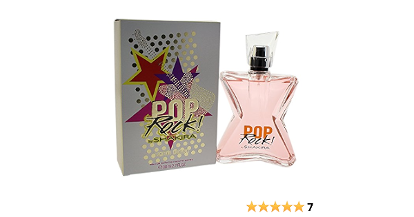 Amazon.com : SHAKIRA Pop Rock Eau de Toilette Spray, 2.7 Ounce : Beauty \u0026  Personal Care