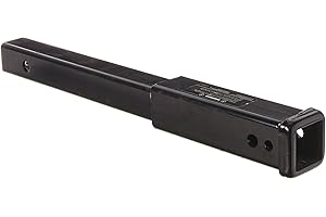 TOW READY Reese 80306 Trailer Hitch Extension, Fits 2 Inch Square Receiver, 18 Inch Length, 3,500 lbs. Capacity