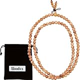 WOODIES Bamboo Wood Bead Necklace