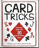 Hardcover Card Tricks Instruction Book with 30 Easy to Follow Tricks Book