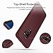 Caseology Vault for Galaxy S9 Plus Case (2018) - Rugged Matte Finish - Burgundy