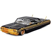 1959 Chevy Impala Lowrider Candy Purple with DUB Wire Wheels