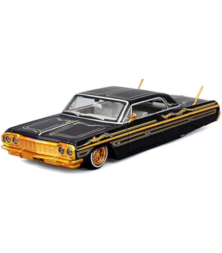 ミニカー WestCoastPrecision1959 Chevrolet Impala Amazon.com: 1959 Chevy Impala Lowrider Green Metallic with Cream