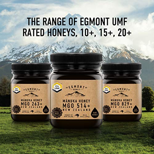 Egmont Honey Manuka Honey MGO 263+ UMF 10+ 17.6oz Original from New