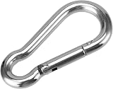 KOHAND 12 M6 Stainless Steel Spring Link Heavy Duty Snap Hooks Quick Connector view 3