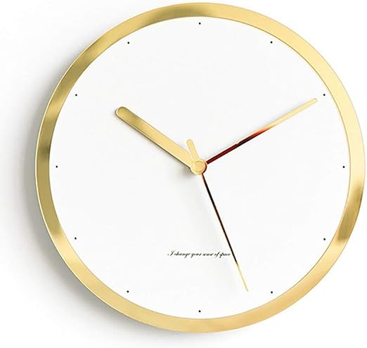 Amazon.de: Changanfengkuo Goldene Weiße Runde Moderne Mode-einfache