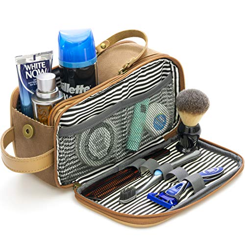 Large Travel Toiletry Bag for Men's Shaving Kit and Kuwait Ubuy