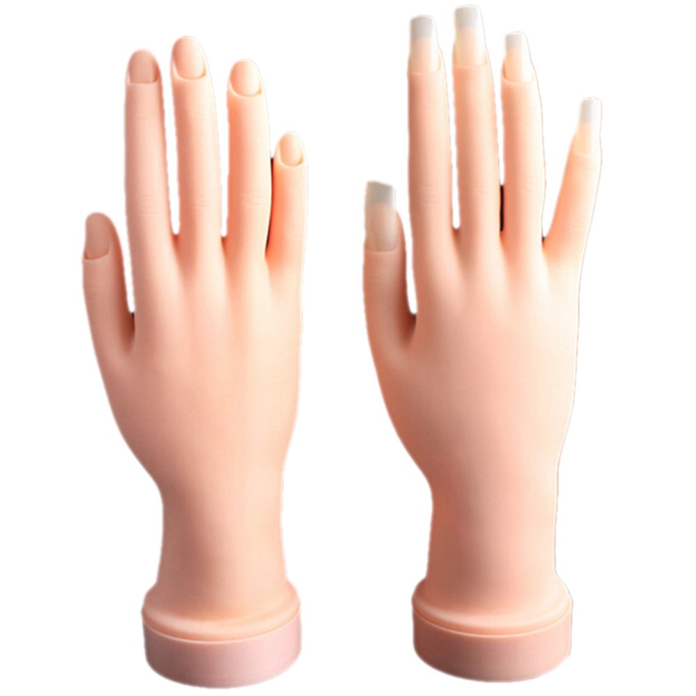 Nail Trainer Nail Tool Adjustable Nail Art Model Fake Hand Training