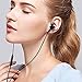 Earphones Earbuds Headphones, Balanced Bass Driven Stereo, Noise Isolating Lightweight, Wired in-Ear Earbuds, with Remote and Mic for iPhone iPad iPod Android Smartphones Tablets Laptop MP3/4 - Black