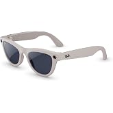 Meta Ray-Ban (Gen 2) Skyler Smart AI Glasses, Chalky Gray, Transitions&reg;