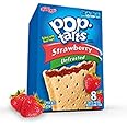 Kellogg's, Pop Tarts, Unfrosted Strawberry, 8-Count Box (Pack of 2)