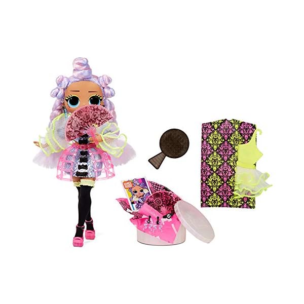 L.O.L. Surprise! OMG Dance Dance Dance Miss Royale Fashion Doll with 15 Surprises, Designer Clothes, Magic Blacklight…