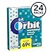 Orbit Wintermint Sugarfree Gum, 6 Count (Pack of 24)