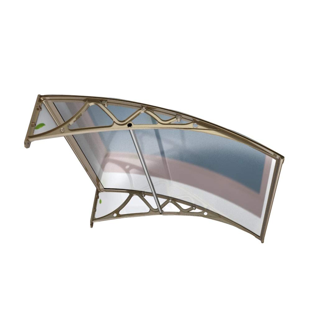 Window Awning Modern Polycarbonate Cover Roof Window Awning Canopy Clear Anti-Impact Polycarbonate P
