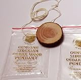Siberian Cedar Pendant with Bark - Ringing Cedars of Russia Kin Domain's Gold Collection crafted in Kin Domain “Sunny Meadow”, Siberia, Russia by Kin’s Domain residents.