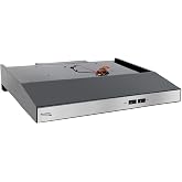 RecPro RV Stove Range Hood Vent | 22" Stainless | Low Profile | 12V | Charcoal Filter