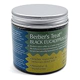 Natural Exfoliating Soap Remove Dead Skin Cells and Impurities, Skin Tightening Exfoliant - Black Eucalyptus Gel With Vitamin E - Antibacterial Treatment for Clogged Pores, Dry Skin, Oily Skin, Eczema