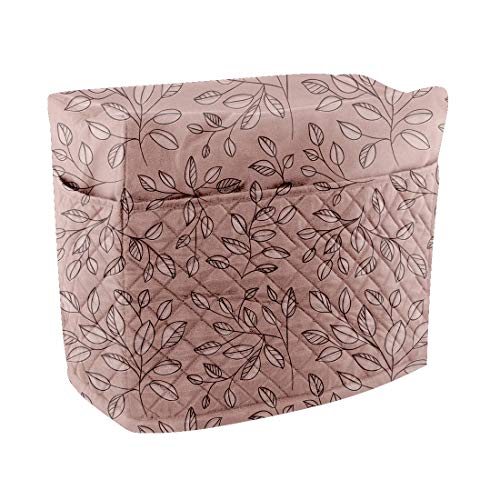 Sewing Machine Case Cover, Sewing Machine Dust Cover, Furniture Dust Cover, Sewing Machine Cover with 3 Cotton Pockets, Compatible with Most Standard Brother & Singer Machines